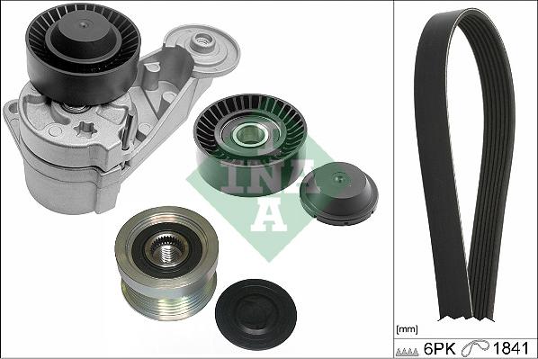 Wilmink Group WG2112147 - Поликлиновый ременный комплект autospares.lv