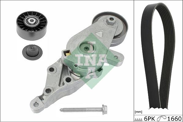 Wilmink Group WG2112156 - Поликлиновый ременный комплект autospares.lv