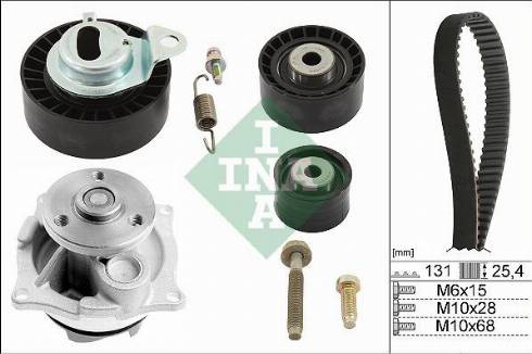 Wilmink Group WG2112181 - Водяной насос + комплект зубчатого ремня ГРМ autospares.lv