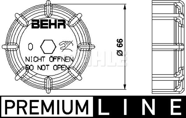 Wilmink Group WG2184438 - Крышка, резервуар охлаждающей жидкости autospares.lv