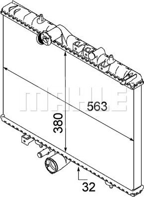 Wilmink Group WG2184097 - Радиатор, охлаждение двигателя autospares.lv