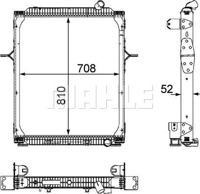 Wilmink Group WG2184111 - Радиатор, охлаждение двигателя autospares.lv