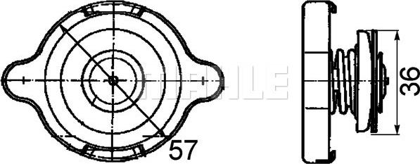 Wilmink Group WG2184184 - Крышка горловины радиатора autospares.lv