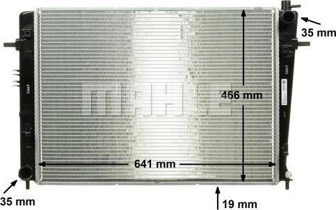 Wilmink Group WG2184127 - Радиатор, охлаждение двигателя autospares.lv