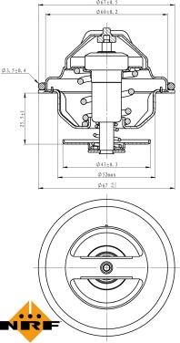 Wilmink Group WG2184795 - Термостат охлаждающей жидкости / корпус autospares.lv