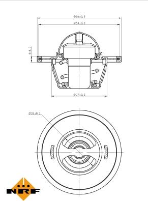 Wilmink Group WG2184754 - Термостат охлаждающей жидкости / корпус autospares.lv