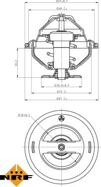 Wilmink Group WG2184718 - Термостат охлаждающей жидкости / корпус autospares.lv