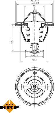 Wilmink Group WG2184781 - Термостат охлаждающей жидкости / корпус autospares.lv