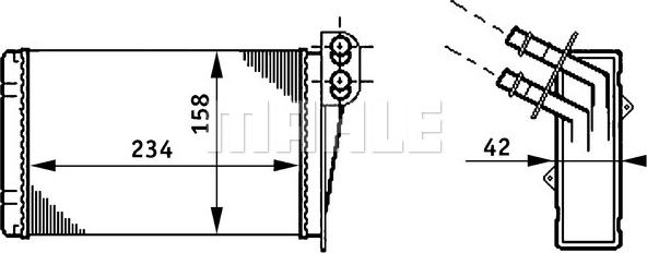 Wilmink Group WG2180190 - Теплообменник, отопление салона autospares.lv