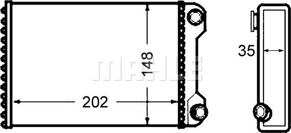 Wilmink Group WG2180174 - Теплообменник, отопление салона autospares.lv