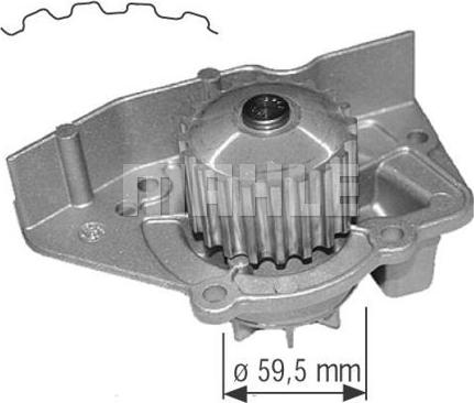 Wilmink Group WG2181307 - Водяной насос autospares.lv