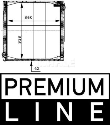 Wilmink Group WG2183906 - Радиатор, охлаждение двигателя autospares.lv