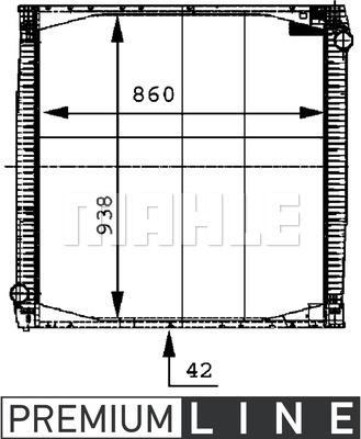 Wilmink Group WG2183906 - Радиатор, охлаждение двигателя autospares.lv