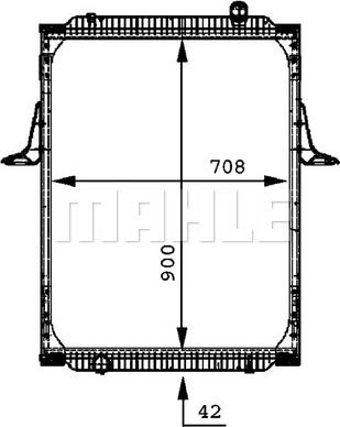 Wilmink Group WG2183908 - Радиатор, охлаждение двигателя autospares.lv