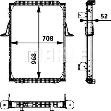 Wilmink Group WG2183914 - Радиатор, охлаждение двигателя autospares.lv