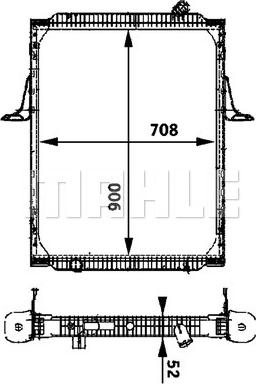 Wilmink Group WG2183930 - Радиатор, охлаждение двигателя autospares.lv