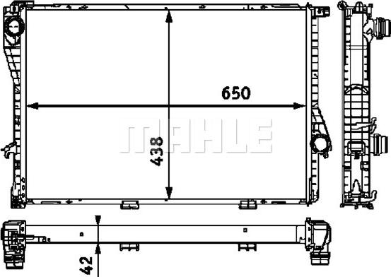 Wilmink Group WG2183428 - Радиатор, охлаждение двигателя autospares.lv