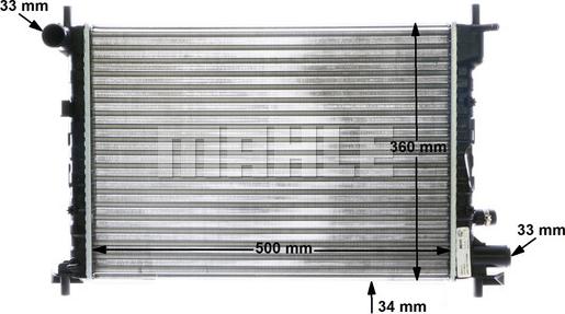 Wilmink Group WG2183535 - Радиатор, охлаждение двигателя autospares.lv