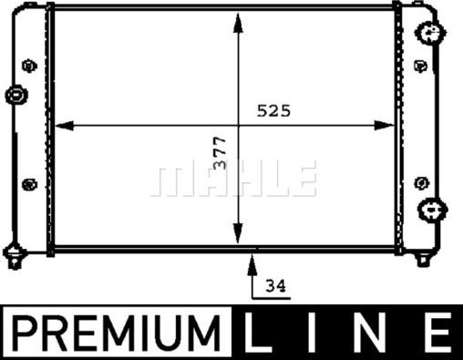 Wilmink Group WG2183691 - Радиатор, охлаждение двигателя autospares.lv