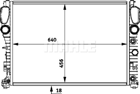 Wilmink Group WG2183698 - Радиатор, охлаждение двигателя autospares.lv