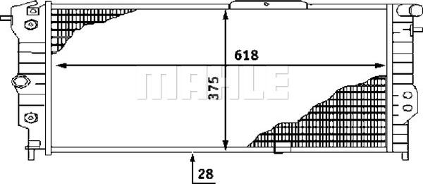 Wilmink Group WG2183613 - Радиатор, охлаждение двигателя autospares.lv