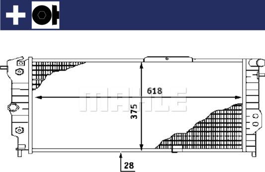 Wilmink Group WG2183613 - Радиатор, охлаждение двигателя autospares.lv