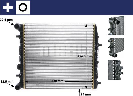 Wilmink Group WG2183629 - Радиатор, охлаждение двигателя autospares.lv