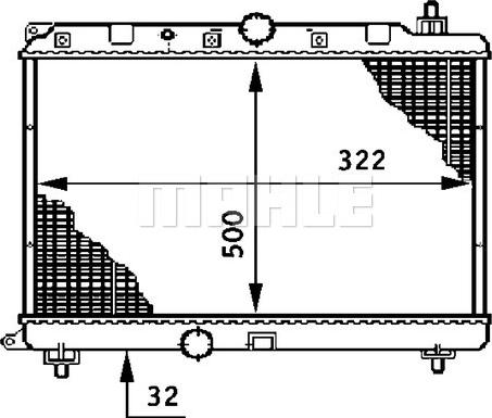 Wilmink Group WG2183067 - Радиатор, охлаждение двигателя autospares.lv