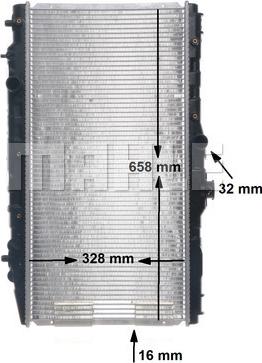 Wilmink Group WG2183017 - Радиатор, охлаждение двигателя autospares.lv