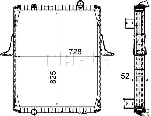 Wilmink Group WG2183085 - Радиатор, охлаждение двигателя autospares.lv