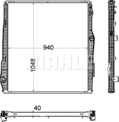 Wilmink Group WG2183088 - Радиатор, охлаждение двигателя autospares.lv