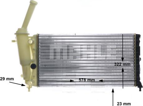 Wilmink Group WG2183030 - Радиатор, охлаждение двигателя autospares.lv