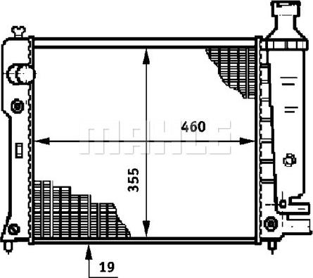 Wilmink Group WG2183803 - Радиатор, охлаждение двигателя autospares.lv