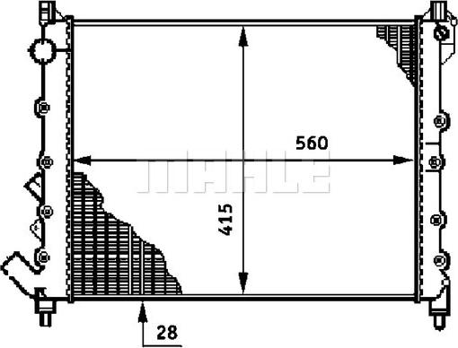 Wilmink Group WG2183814 - Радиатор, охлаждение двигателя autospares.lv