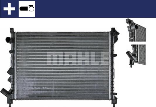 Wilmink Group WG2183814 - Радиатор, охлаждение двигателя autospares.lv