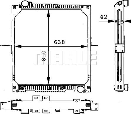 Wilmink Group WG2183873 - Радиатор, охлаждение двигателя autospares.lv