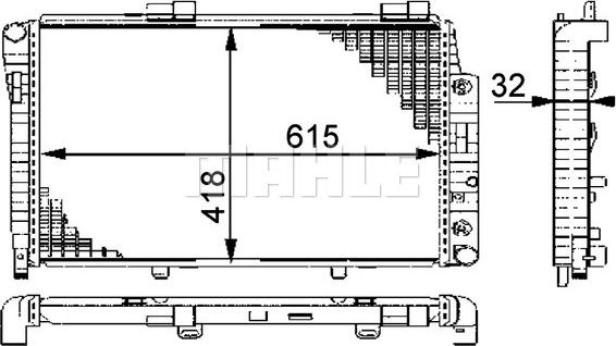 Wilmink Group WG2183390 - Радиатор, охлаждение двигателя autospares.lv