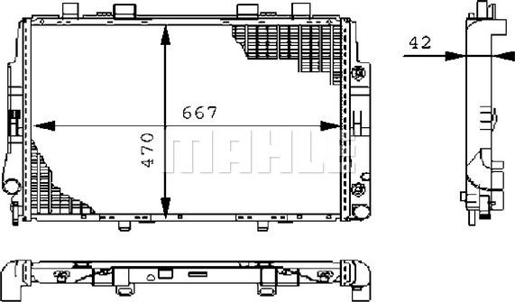 Wilmink Group WG2183337 - Радиатор, охлаждение двигателя autospares.lv