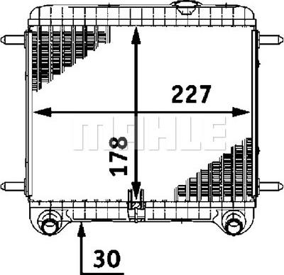 Wilmink Group WG2183740 - Радиатор, охлаждение двигателя autospares.lv