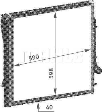 Wilmink Group WG2183759 - Радиатор, охлаждение двигателя autospares.lv