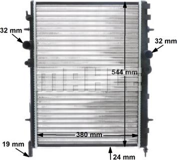 Wilmink Group WG2183705 - Радиатор, охлаждение двигателя autospares.lv