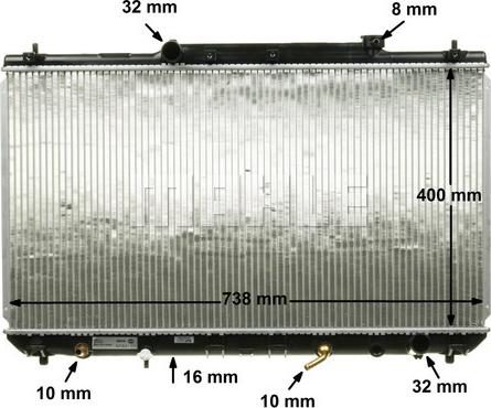 Wilmink Group WG2183738 - Радиатор, охлаждение двигателя autospares.lv