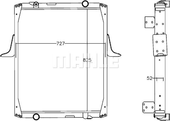 Wilmink Group WG2182462 - Радиатор, охлаждение двигателя autospares.lv