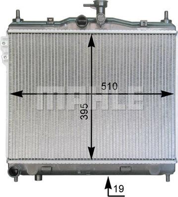 Wilmink Group WG2182483 - Радиатор, охлаждение двигателя autospares.lv