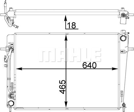 Wilmink Group WG2182598 - Радиатор, охлаждение двигателя autospares.lv