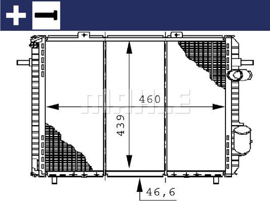 Wilmink Group WG2182663 - Радиатор, охлаждение двигателя autospares.lv