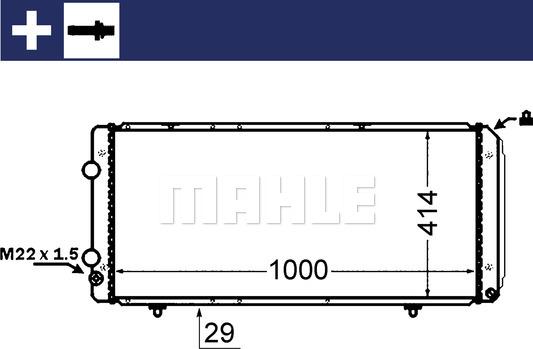 Wilmink Group WG2182625 - Радиатор, охлаждение двигателя autospares.lv