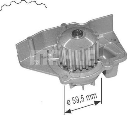 Wilmink Group WG2182086 - Водяной насос autospares.lv