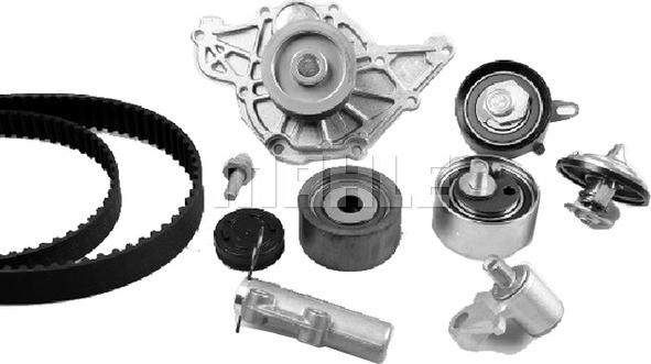 Wilmink Group WG2182146 - Водяной насос + комплект зубчатого ремня ГРМ autospares.lv