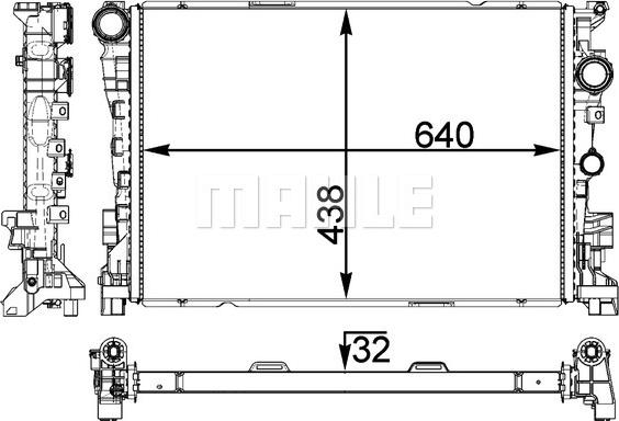 Wilmink Group WG2182869 - Радиатор, охлаждение двигателя autospares.lv